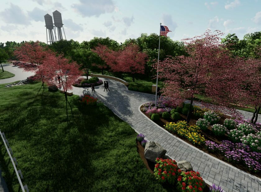 Yadkin River Park (rendering) in Spencer