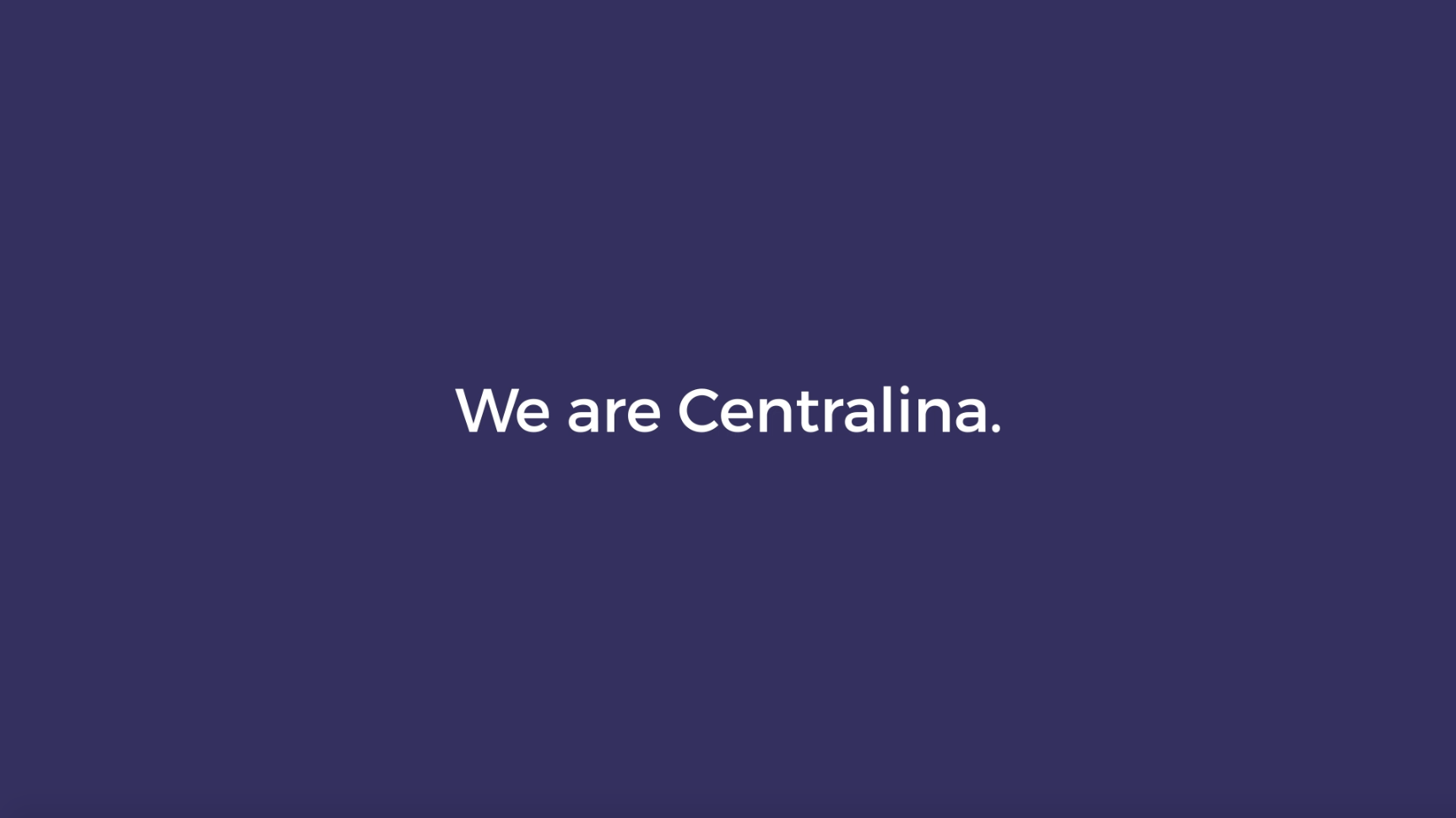 We are Centralina.